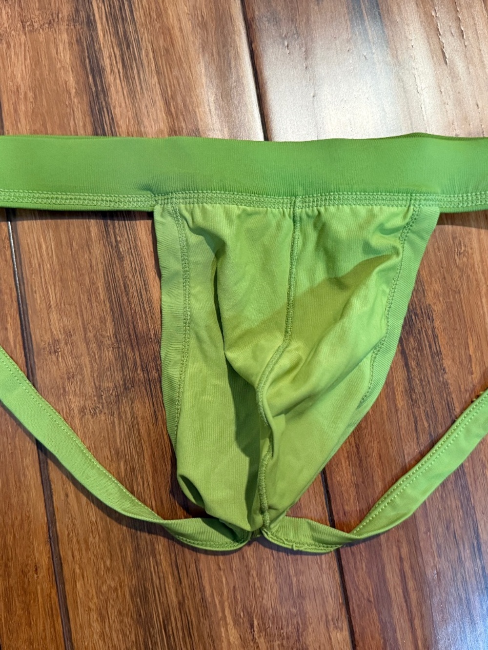 Brand New Neon Green Jock Strap Size Medium
